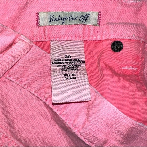 Ralph lauren pink denim shorts size 29 - Picture 7 of 7